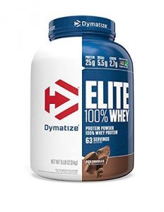 Dymatize Elite 100% Whey Protein Supplement Powder