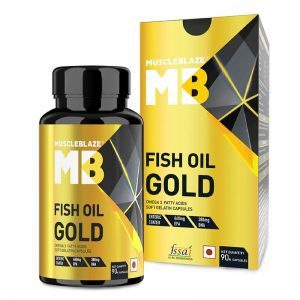 MuscleBlaze Omega 3 Fish Oil