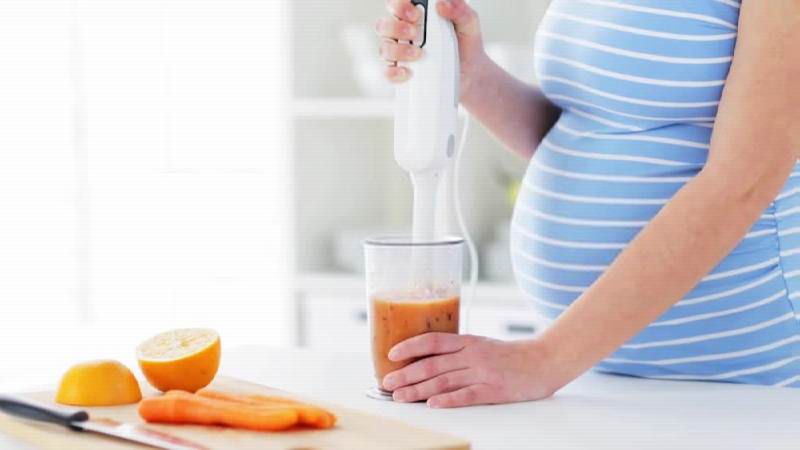 carrot juice helps during pregnancy