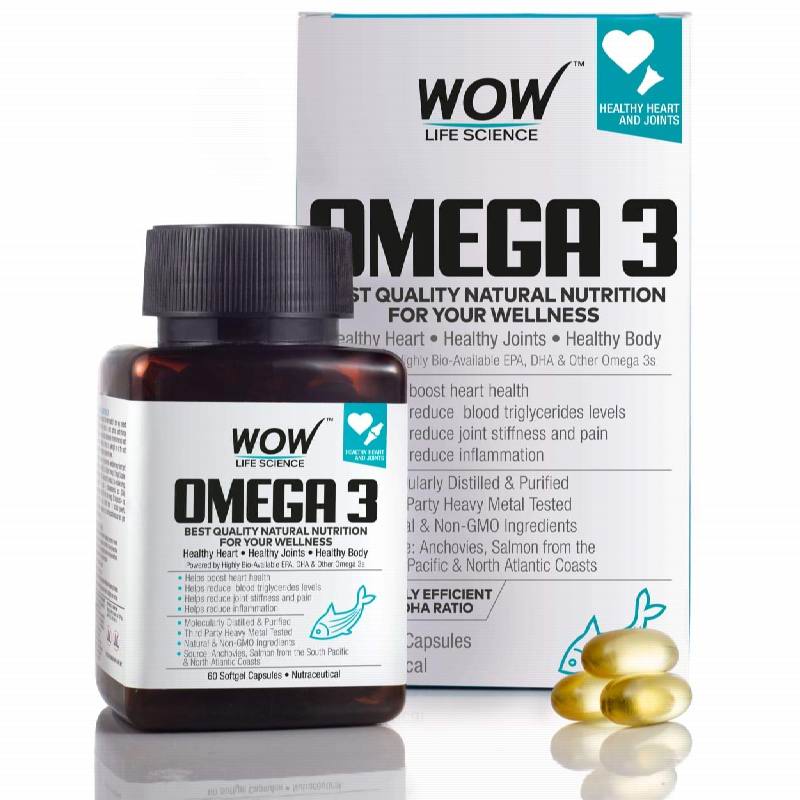 Wow Omega 3 Fish Oil Review in India 2022