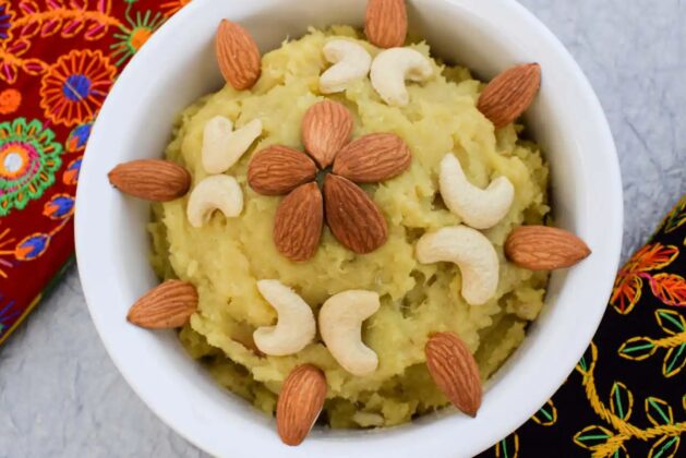 Potato halwa recipe.  -try this sweet potato halwa recipe.