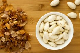 Know how to use almond skins.