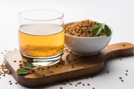 Learn how fenugreek seed water works well for cholesterol control. Find out how fenugreek seed water can lower cholesterol.