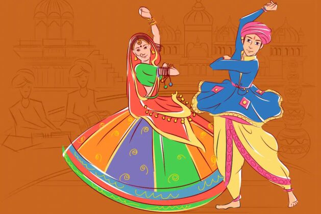 Here are 5 health benefits of Garba dance in navratri.  – Find out how Garba in Navratri can help with weight loss.