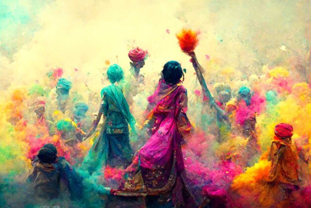 know that playing with Holi colours will benefit your mental health