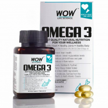 Wow Omega 3 Fish Oil Review in India 2020